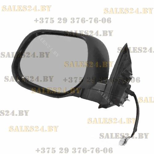 Зеркало с электрорегулировкой с подогревом левое CITROEN C-CROSSER 2008-2012 / PEUGEOT 4007 2007-2018 | AVG / Чехия - Тайвань - Китай