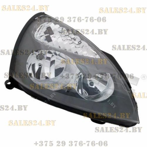 Фара передняя электрорегулировка серый отражатель 01-04 правая TYC RENAULT CLIO III/SYMBOL 04/2001-05/2005 | TYC / Тайвань