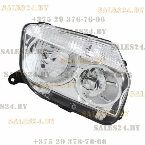 Фара передняя электрорегулировка хромированный отражатель правая RENAULT DUSTER 2010-2015 | TYC / Тайвань