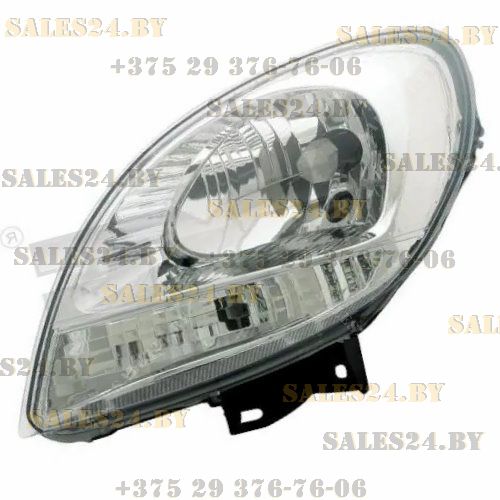 Фара передняя правая электрорегулировка белый поворот RENAULT KANGOO 2003-2007 | TYC / Тайвань