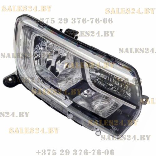 Фара передняя правая (2 лампы H7/H7/PY21W/LED) RENAULT LOGAN / RENAULT SANDERO 2018-2021 | AVG / Чехия - Тайвань - Китай