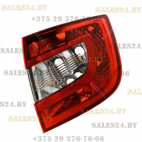 Фонарь задний красный правый (ЛИФТБЕК) SKODA RAPID 2012-2016 | OEM / Оригинал