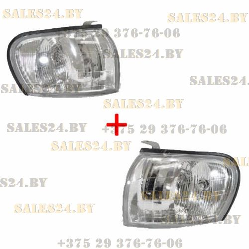 Указатели поворота (комплект 2 шт) (тюнинг, прозрачн) SUBARU IMPREZA 1992-1997 | DEPO / Тайвань