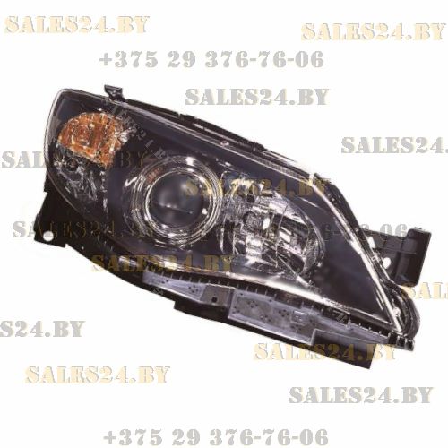 Фара передняя электрорегулировка черный отражатель правая SUBARU IMPREZA 2007-2011 | DEPO / Тайвань