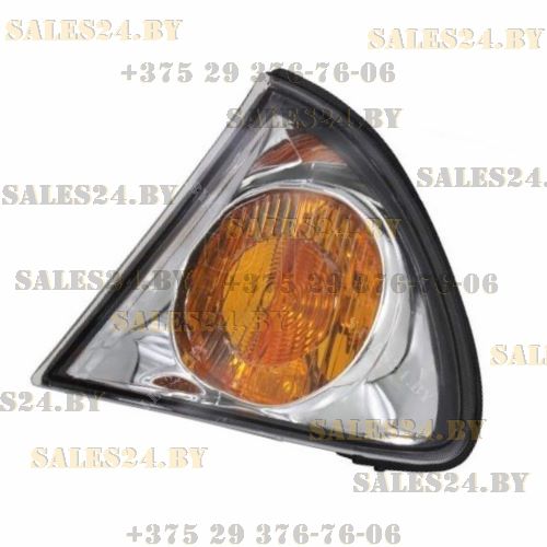 Указатель поворота белый желтая вставка левый TOYOTA AVENSIS T22 / T220 2000-2003 | TYC / Тайвань