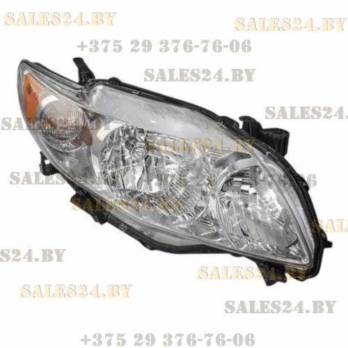 Фара передняя механическая регулировка правая (США) TOYOTA COROLLA E140 / E14 2007-2010 | TYC / Тайвань