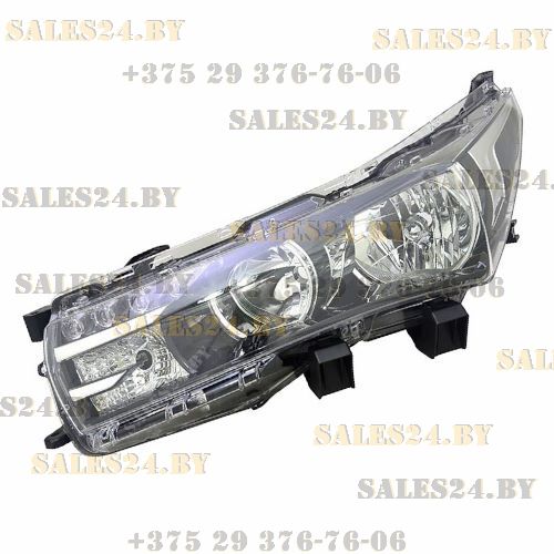Фара передняя левая электрорегулировка (HB3/H11/WY21W/LED) (ЕВРОПА) TOYOTA COROLLA E160 / E16 2013-2016 | AVG / Чехия - Тайвань - Китай