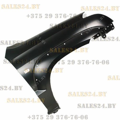 Крыло переднее правое с отв. под накладку TOYOTA LAND CRUISER PRADO 120 2002-2009 | AVG / Чехия - Тайвань - Китай