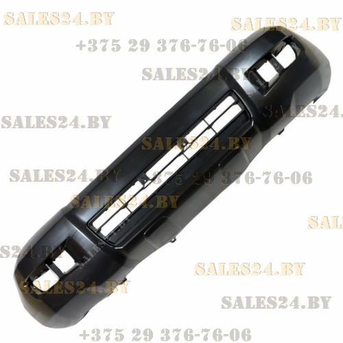 Бампер передний черный TOYOTA LAND CRUISER PRADO FJ120 2002-2009 | AVG / Чехия - Тайвань - Китай