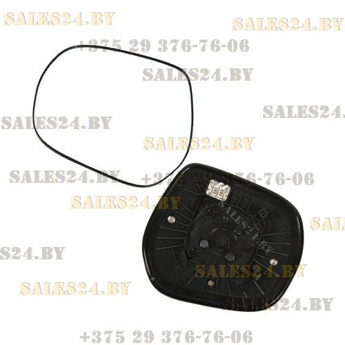 Зеркальный элемент левый с рамкой и подогревом TOYOTA LAND CRUISER PRADO FJ150 2010-2021 | AVG / Чехия - Тайвань - Китай