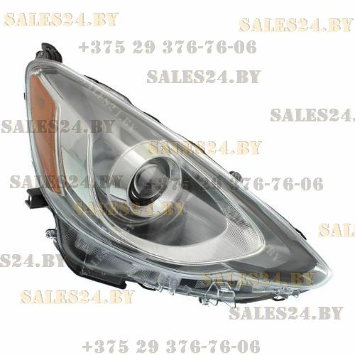 Фара передняя механическая LED правая (США) TOYOTA PRIUS C 2014-2017 | TYC / Тайвань