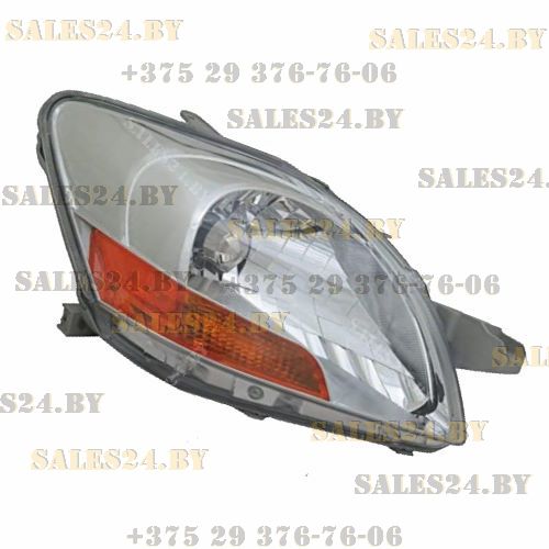 Фара передняя правая хромированный отражатель (СЕДАН США)TOYOTA YARIS 2006-2011 | TYC / Тайвань