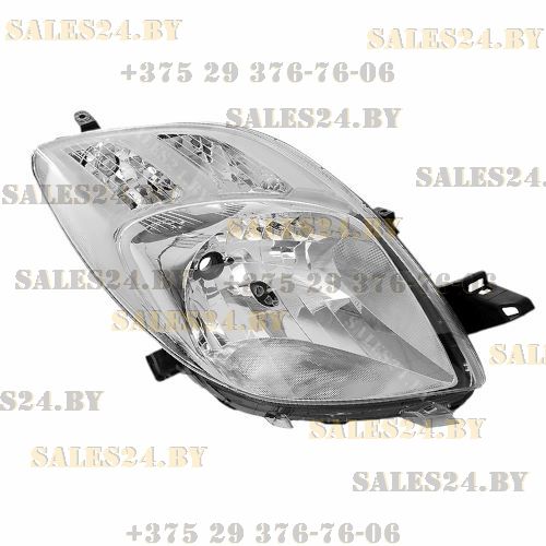 Фара передняя правая под электрокорректор VALEO TYPE (ЕВРОПА ХЭТЧБЭК) TOYOTA YARIS XP90 2006-2008 | TYC / Тайвань