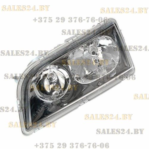 Фара передняя электрорегулировка черный отражатель левая (HELLA TYPE) VOLVO S40 / V40 2000-2002 | TYC / Тайвань