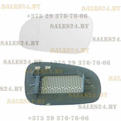 Зеркальный элемент лев. стекло асферичное обогрев VOLVO 	S60 (RS), 11.00-03.04 | 	-02.03 | POLCAR / Польша
