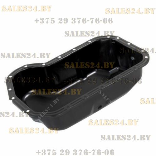 Масляный картер монтажа со сливной пробкой сталь VOLKSWAGEN GOLF II (19E/1G), 83-92 | (KG) 1.6 | 08.85- | POLCAR / Польша