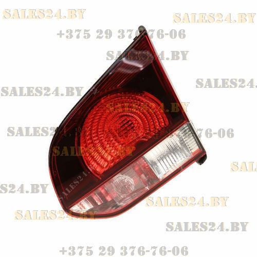 Фонарь задний внутренний тонированный HELLA TYPE правый (GTI/GTD) VW GOLF 6 2008-2013 | TYC / Тайвань