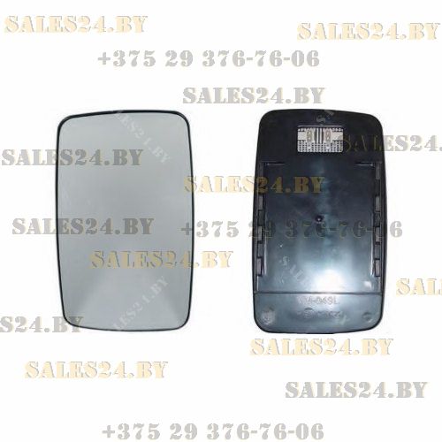 Зеркальный элемент левый с подогревом MERCEDES SPRINTER 901-904 / VW LT 28-35 1995-2006 | Polcar / Польша
