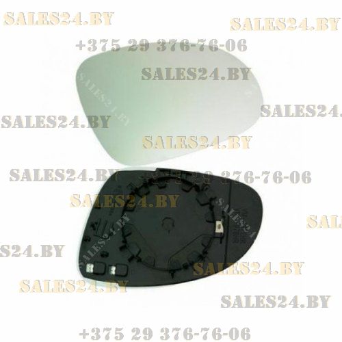 Зеркальный элемент правый VOLKSWAGEN PASSAT (B6, 3C) 2005-2010 / VOLKSWAGEN JETTA (1K5, 1KM) 2005-2010 / VOLKSWAGEN GOLF 6 (5K) 2008-2013 / VOLKSWAGEN GOLF 5 PLUS (5M) 2005-2009 / VOLKSWAGEN GOLF 5 (1K) 2003-2009 / SEAT ALHAMBRA (7M) 2001-2010 | POLCAR / Польша
