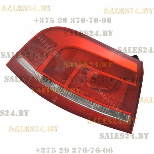 Фонарь задний наружный LED левый (ЕВРОПА СЕДАН) VW PASSAT B7 2010-2015 | DEPO / Тайвань