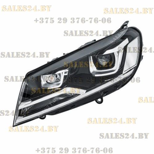 Фара передняя электрорегулировка D8S/SVPWY24W/W21/5W левая VW TOUAREG 2014-2018 | DEPO / Тайвань