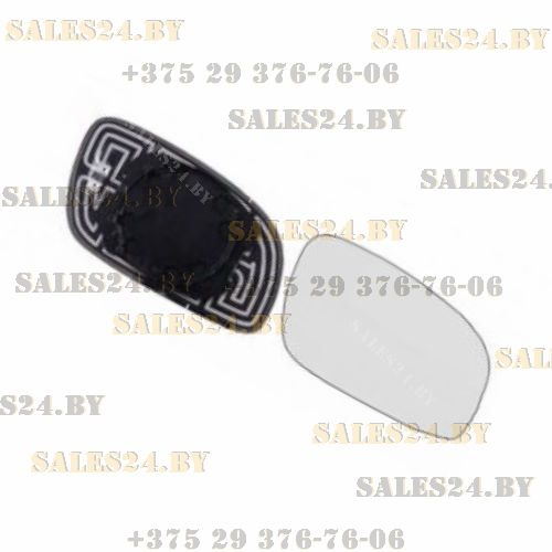 Зеркальный элемент левый VOLKSWAGEN TOURAN (1T2) 2007-2010 / VOLKSWAGEN TOURAN (1T) 2003-2006 | POLCAR / Польша