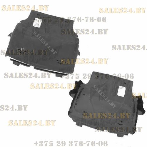 Защита двигателя с отв. (ABS+PVC) VW TRANSPORTER / MULTIVAN / CARAVELLE T5 2003-2015 | Polcar / Польша