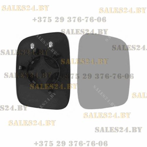 Зеркальный элемент правый VOLKSWAGEN TRANSPORTER (T5, 7H) 2003-2009 / VOLKSWAGEN MULTIVAN (7H, T5) 2003-2009 | Polcar / Польша