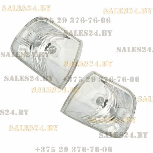 Указатели поворота (комплект 2 шт) (тюнинг, хром) VW TRANSPORTER T4 1997-2003 | DEPO / Тайвань