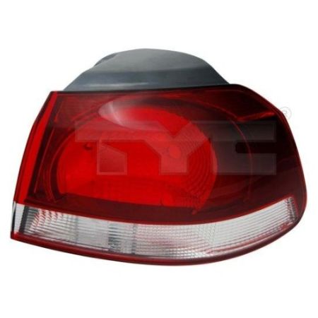 Фонарь задний наружный тонированный HELLA TYPE правый (GTI/GTD) VW GOLF 6 2008-2013 | TYC / Тайвань
