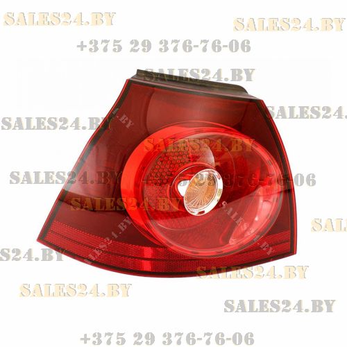 Фонарь задний наружный левый (ХЭТЧБЭК) VW GOLF 5 2003-2008 | TYC / Тайвань