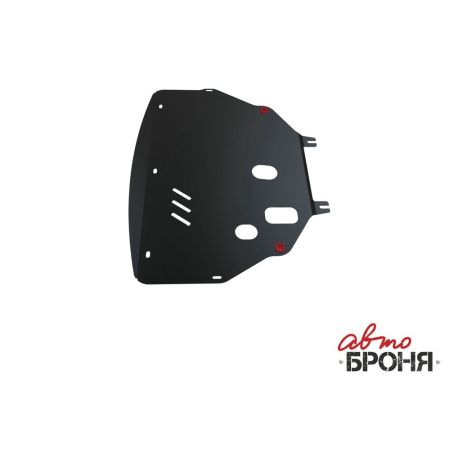 Защита двигателя стальная CITROEN BERLINGO 1996-2004 (все двиг, кроме 2.0D)/CITROEN XSARA 1997-2000 (все двиг, кроме 1.6)/PEUGEOT 306 1993-2003 (все двиг, кроме 1.6)/PEUGEOT PARTNER 1996-2002 (1.4)/RENAULT KANGOO 1998-2007 (1.2, 1.4) (с крепежом) | АВТОБРОНЯ / Россия