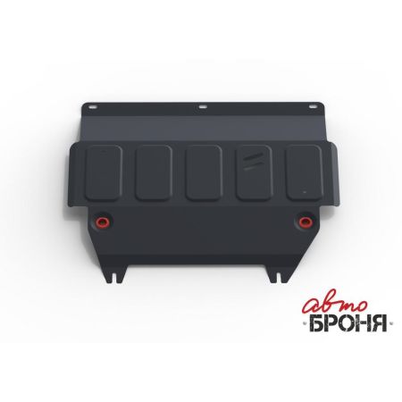 Защита двигателя стальная с крепежом 1.3/1.4/1.6 FORD FIESTA 2008-2012 | АВТОБРОНЯ / Россия