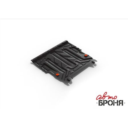 Защита двигателя стальная с крепежом 1.4/1.6 FORD FUSION 2002-2005 | АВТОБРОНЯ / Россия