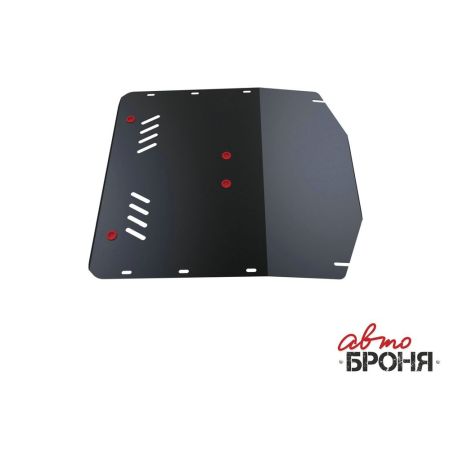 Защита двигателя стальная FORD TRANSIT 2007-2014 (2.2d, 2.4d)(задний привод), (с крепежом) | АВТОБРОНЯ / Россия