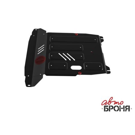 Защита двигателя стальная HYUNDAI GETZ 2002-2009 (1.1; 1.4; 1.6) (с крепежом) | АВТОБРОНЯ / Россия