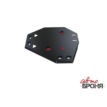 Стальная защита топливного бака HYUNDAI SANTA FE 2012-2016 (2.2d; 2.4)/KIA SORENTO 2012-2014 (2.4i, 2.0D) | АВТОБРОНЯ / Россия