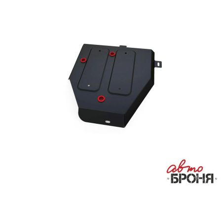 Стальная защита топливного бака KIA SPORTAGE 2010-2015 (все двигатели) (полный привод)/HYUNDAI IX35 2010-2015 (все двигатели) (полный привод), (с крепежом) | АВТОБРОНЯ / Россия