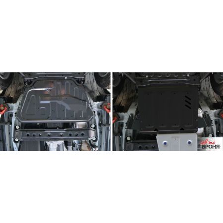Стальная защита раздаточной коробки MITSUBISHI PAJERO 1999-2006 (все двигатели)/MITSUBISHI PAJERO 2006-2019 (3.0 - 188л.с.; 3.2d - 200л.с.; 3.8), (с крепежом) | АВТОБРОНЯ / Россия 4 Стальная защита раздаточной коробки MITSUBISHI PAJERO 1999-2006 (все двигатели)/MITSUBISHI PAJERO 2006-2019 (3.0 - 188л.с.; 3.2d - 200л.с.; 3.8), (с крепежом) | АВТОБРОНЯ / Россия 3