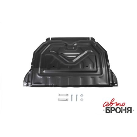 Защита двигателя стальная MITSUBISHI OUTLANDER 2012-2019 (2.0; 2.4; 3.0 - вариатор) | АВТОБРОНЯ / Россия