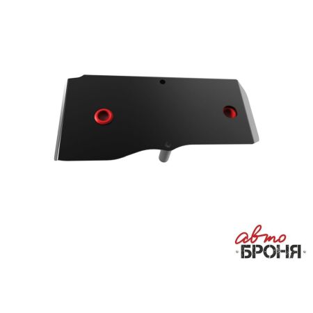 Стальная защита редуктора NISSAN QASHQAI 2006-2013 (1.6; 2.0 - 4WD)/NISSAN X-TRAIL T31 2007-2013 (2.0; 2.5 - 4WD)/RENAULT KOLEOS 2008-2016 (2.5 - 4WD), (с крепежом) | АВТОБРОНЯ / Россия