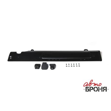 Стальная защита топливных трубок NISSAN TERRANO 2014-2019 (1.6; 2.0)/RENAULT DUSTER 2010-2018 (1.6; 2.0; 1.5d)/RENAULT ARKANA 2019-2021 (1.3T; 1.6)/RENAULT KAPTUR 2016-2020 (1.6, 2.0), (с крепежом) | АВТОБРОНЯ / Россия
