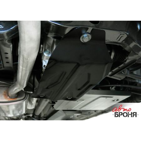 Стальная защита редуктора NISSAN TERRANO 2014-2019 (1.6; 2.0 - полный привод)/RENAULT DUSTER 2010-2018 (1.6; 2.0; 1.5d - полный привод)/RENAULT ARKANA 2019-2021 (1.3T; 1.6 - полный привод)/RENAULT KAPTUR 2016-2020 (2.0 - полный привод), (с крепежом) | АВТОБРОНЯ / Россия