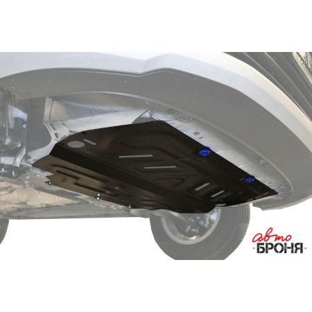 Защита двигателя стальная SKODA YETI 2009-2017 (все двигатели)/SEAT TOLEDO 2004-2013 (1.6; 2.0d)/SEAT LEON 2005-2012 (1.6; 2.0d)/SEAT ALTEA 2004-2015 (1.6; 2.0d; 2.0)/SKODA OCTAVIA 2009-2013 (все двигатели)/VW CADDY 2006-2015/VW JETTA 6 2011-2019 (1.4; 1.6; 1.9d)/SEAT CORDOBA 2008-2017 (все двигатели)/SKODA SUPERB 2008-2015 (1.4; 1.8; 2.0; 3.6), (с крепежом) | АВТОБРОНЯ / Россия