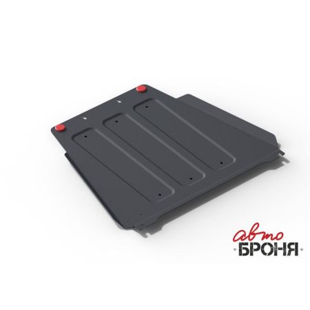 Стальная защита КПП SSANG YONG ACTYON 2007-2019 (2.0D; 2.3)/SSANG YONG REXTON 2007-2017 (2.7D; 3.2)/SSANG YONG KYRON 2007-2015 (2.0D; 2.3)/SSANG YONG NOMAD 2013-2018 (2.3), (с крепежом) | АВТОБРОНЯ / Россия