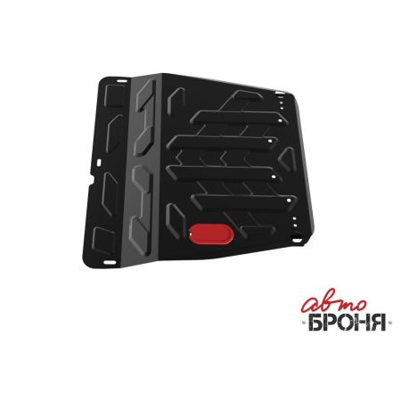 Защита двигателя стальная SSANG YONG ACTYON 2007-2019 (2.0D; 2.3)/SSANG YONG REXTON 2007-2017 (2.7D; 3.2)/SSANG YONG KYRON 2007-2015 (2.0D; 2.3)/SSANG YONG NOMAD 2013-2018 (2.3), (с крепежом) | АВТОБРОНЯ / Россия