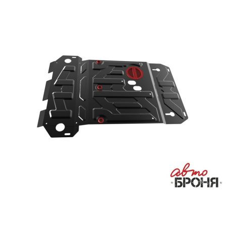 Защита двигателя стальная SUZUKI GRAND VITARA 2005-2015 (все двигатели), (с крепежом) | АВТОБРОНЯ / Россия