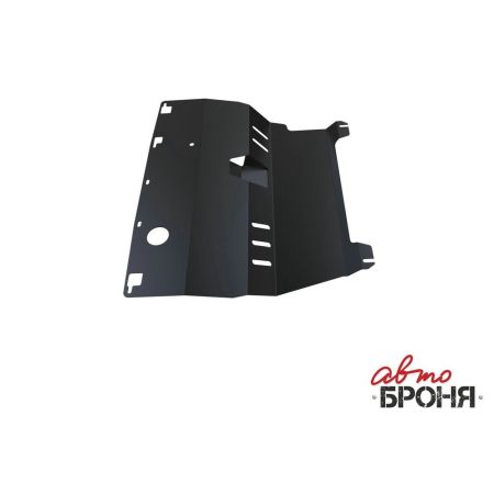 Защита двигателя стальная TOYOTA YARIS 2009-2011 (1.3), (с крепежом) | АВТОБРОНЯ / Россия