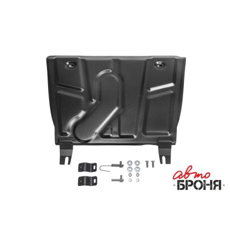 Защита двигателя стальная TOYOTA RAV-4 2010-2013 (все двигатели, кроме 2.5)/TOYOTA RAV-4 2013-2018(все двигатели, кроме 2.5), (с крепежом) | АВТОБРОНЯ / Россия