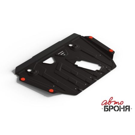 Защита двигателя стальная TOYOTA COROLLA 2007-2019 (1.3)/TOYOTA AURIS 2006-2016 (1.3), (с крепежом), (с крепежом) | АВТОБРОНЯ / Россия